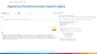 Building production-ready AI Agents with Strands Agents and Amazon ...