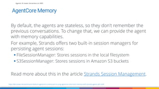 Building production-ready AI Agents with Strands Agents and Amazon ...
