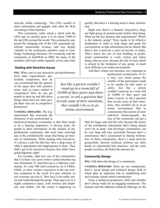 Building Professional Peer Communities | PDF