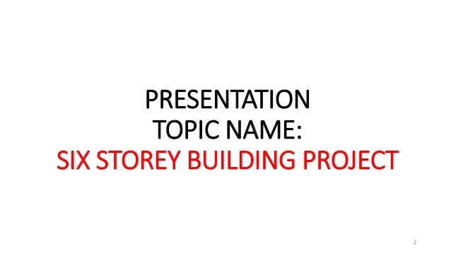 building project presentation
