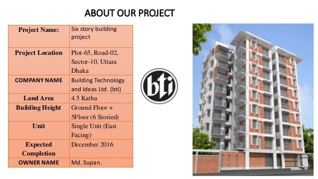 building project presentation