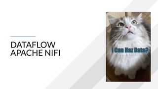 DATAFLOW
APACHE NIFI I Can Haz Data?
 