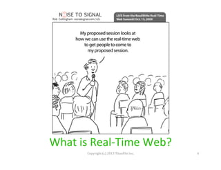 What	
  is	
  Real-­‐Time	
  Web?	
  
Copyright	
  (c)	
  2013	
  TitanFile	
  Inc.	
  

6	
  

 