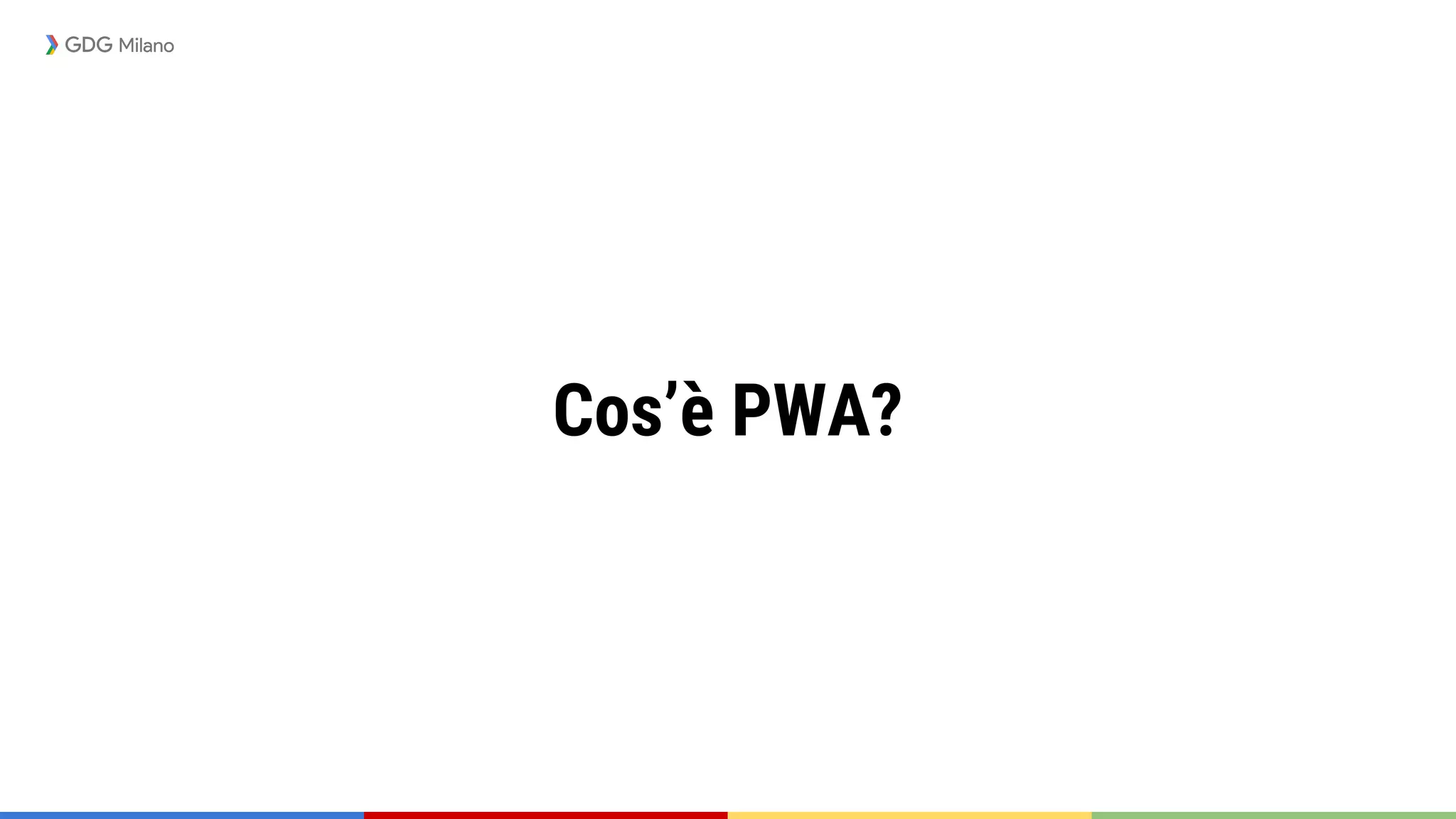 Cos’è PWA?