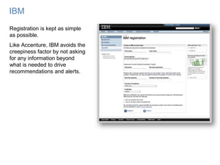 AccentureIn addition to recommendations, registration gets you access to key tools that improve the usability of the site.  