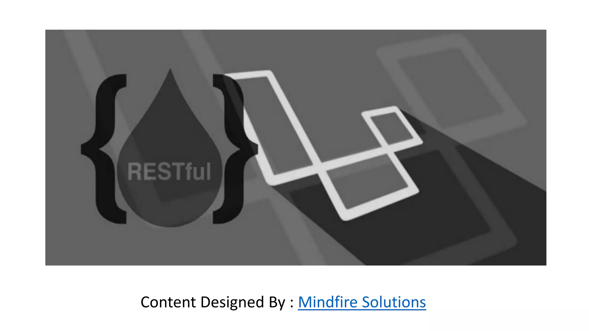 Building restful apis with laravel | PPT