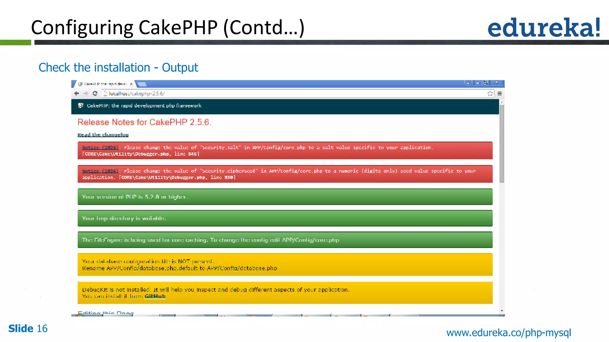 Building Restful Web App Rapidly in CakePHP | PDF