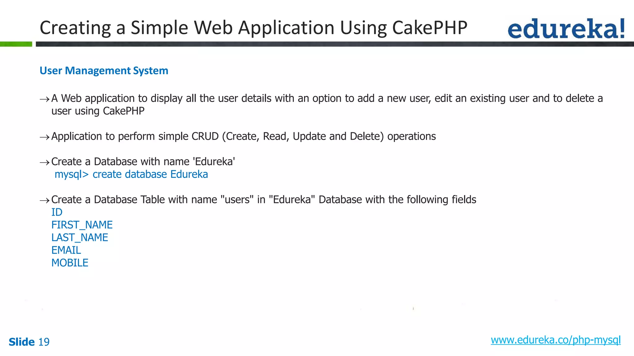 Building Restful Web App Rapidly in CakePHP | PDF
