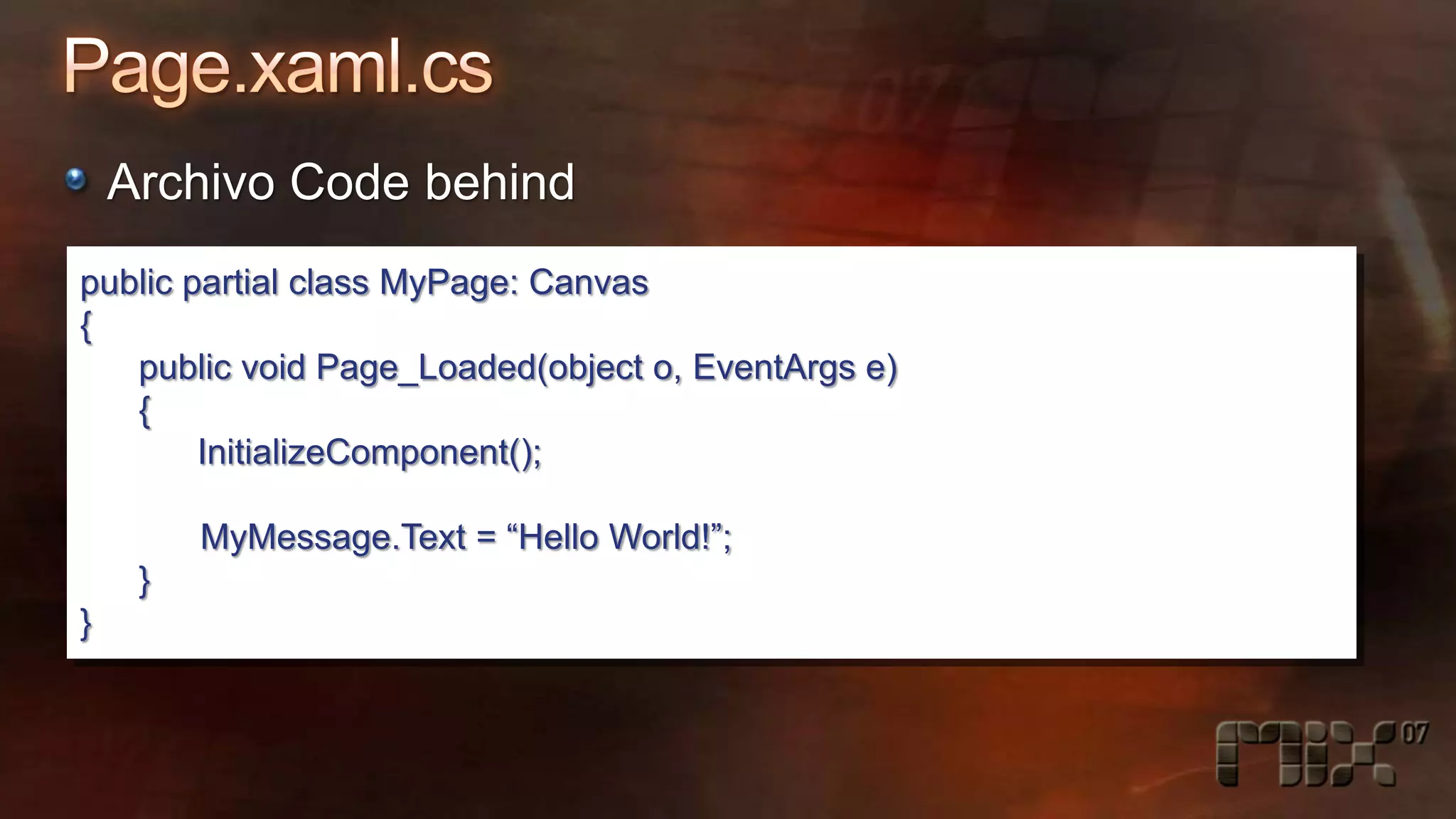 Building Ria Applications With Silverlight 2