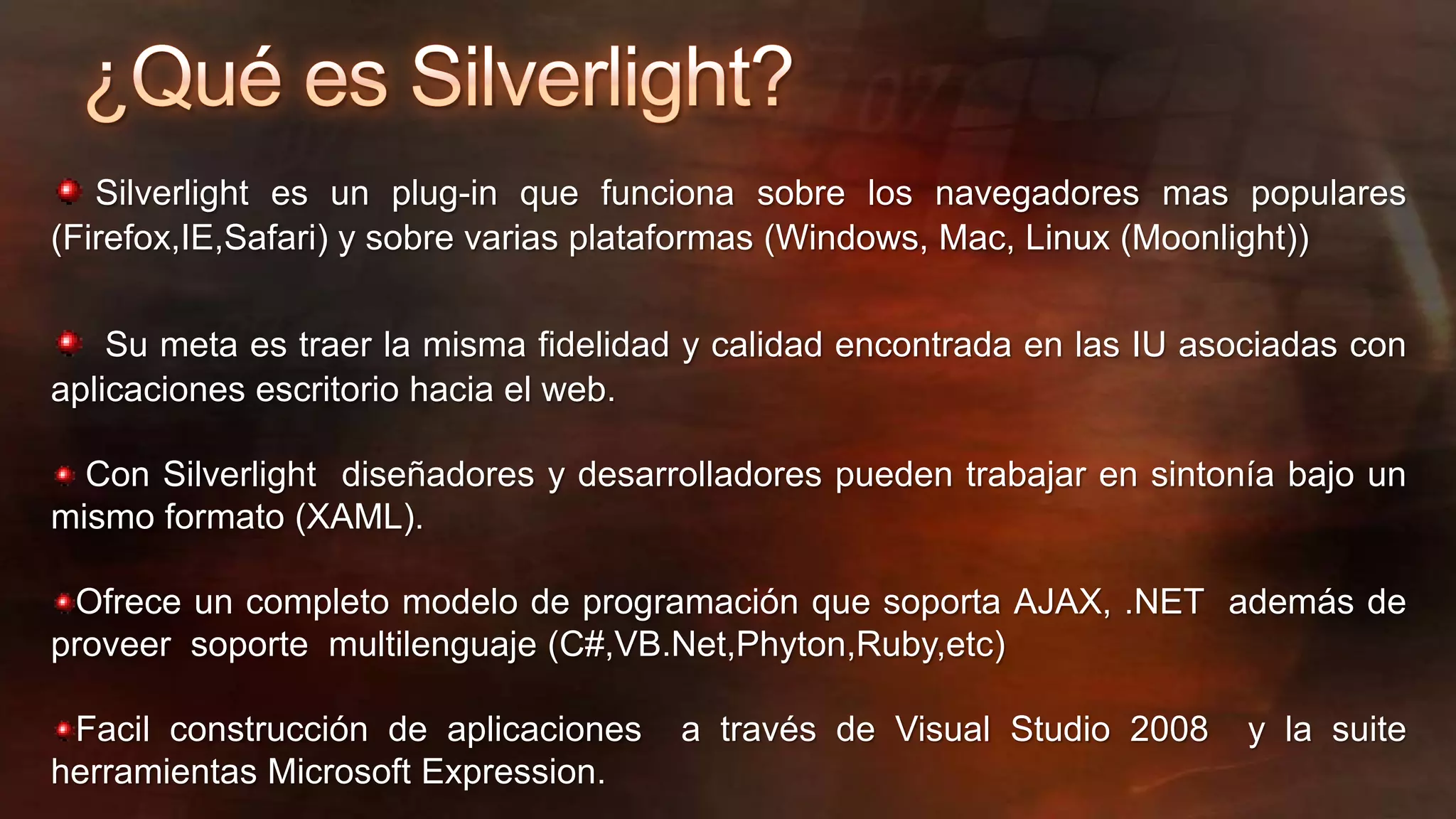 Building Ria Applications With Silverlight 2