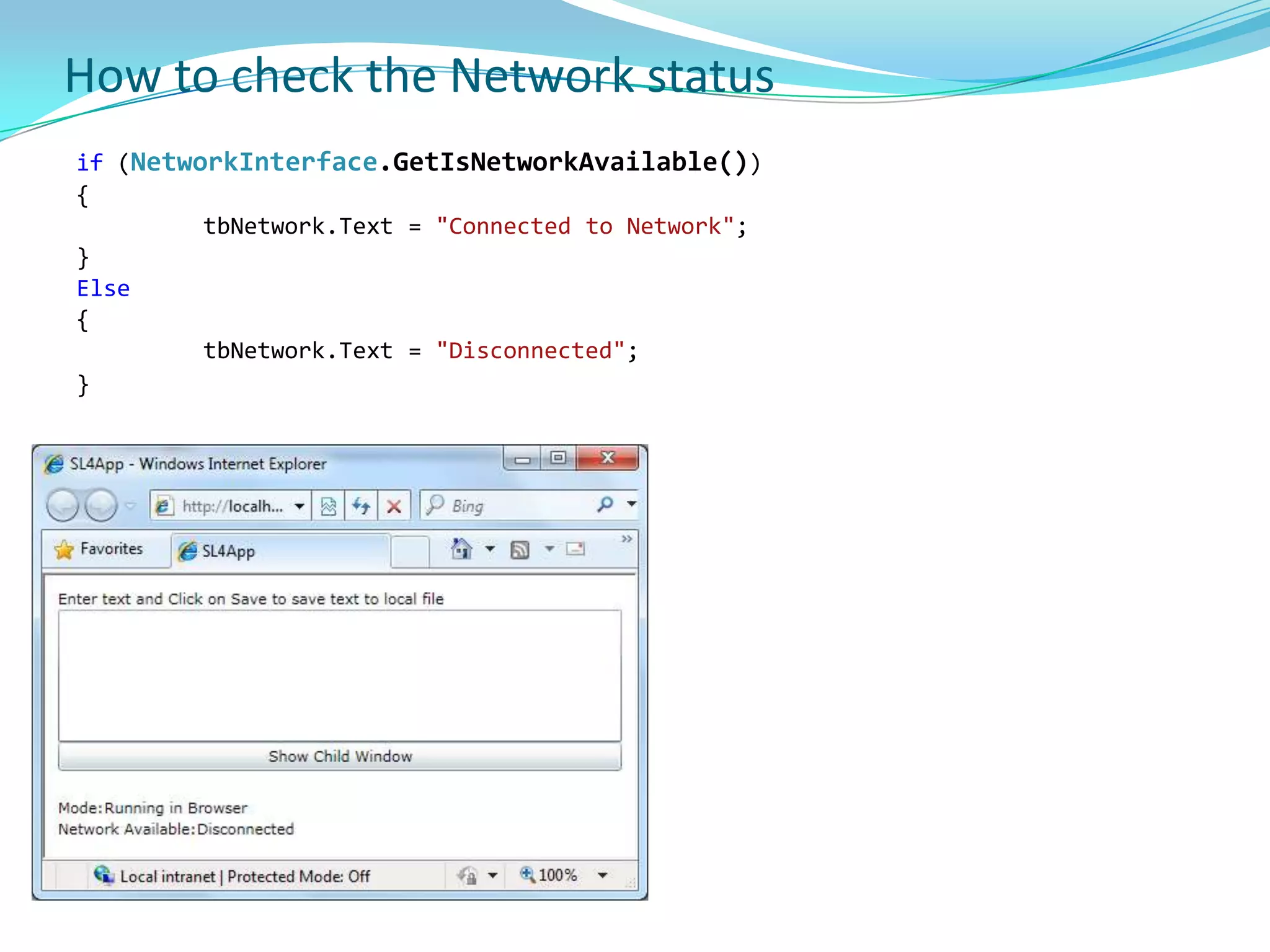 Uses Canvas.Left, .Top and .Zindex (determines the z-order of the element) attached property for positioning 