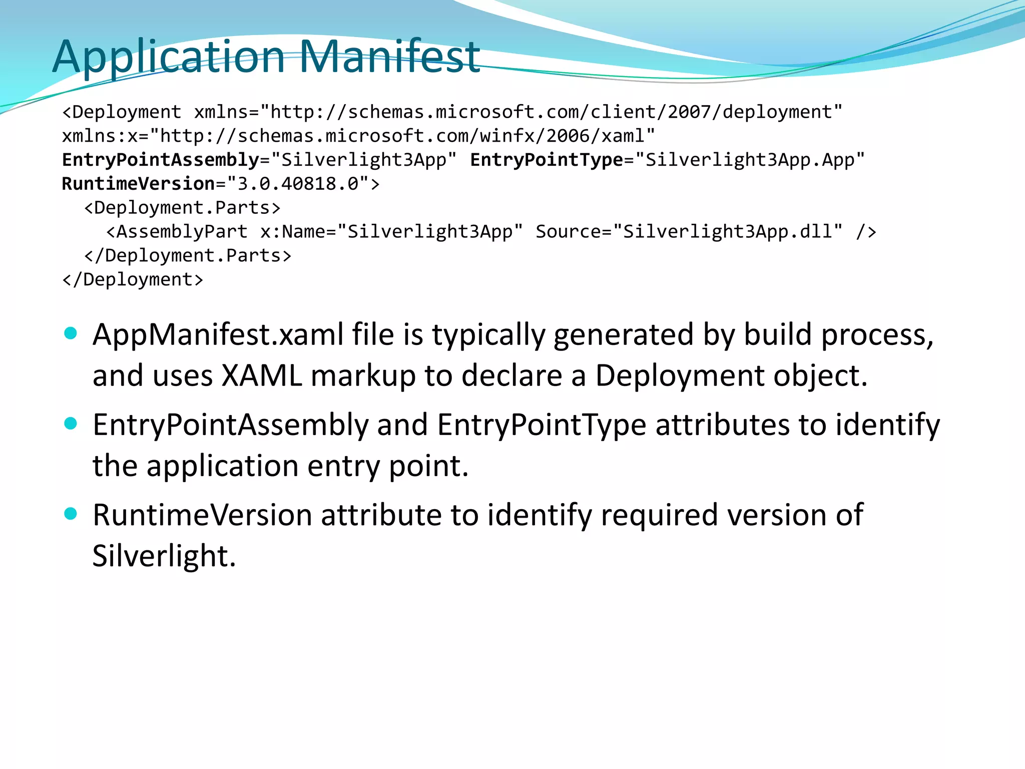 Was later renamed to Silverlight - Silverlight 1.0 was released in May 2007 at MIX 2007 by Scott G.