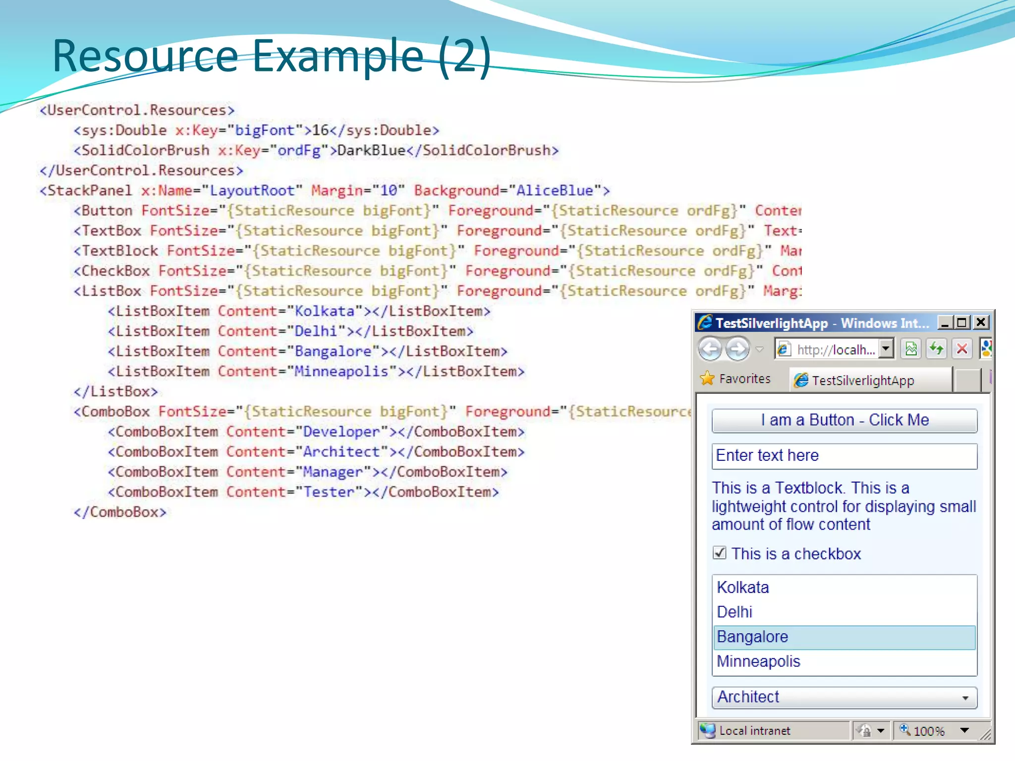 Small BCL: Small part of Base Class Library customized for RIAControls