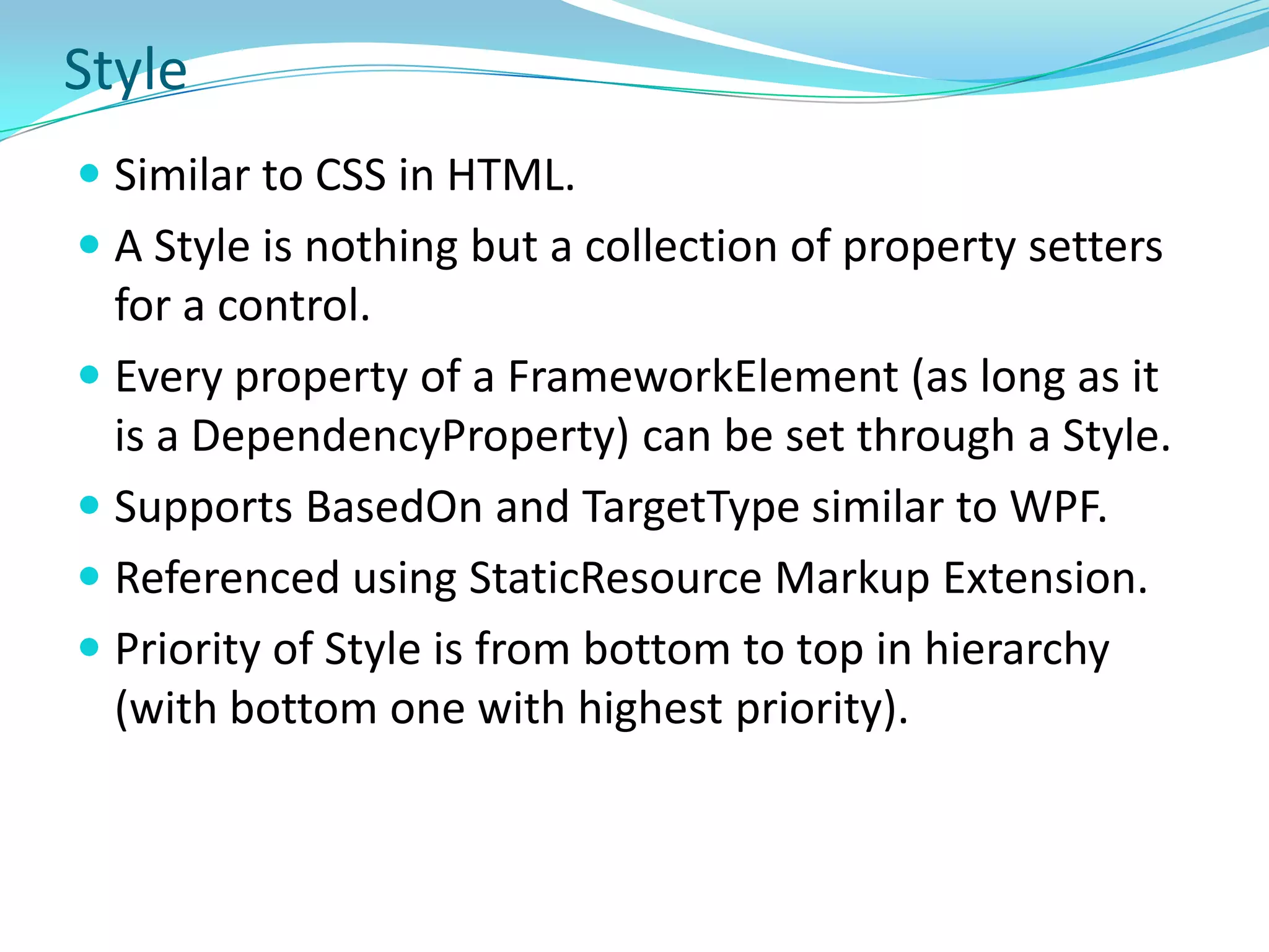Silverlight ControlsButton
