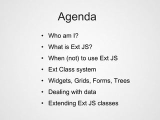 Building Rich Internet Applications with Ext JS | PPTX