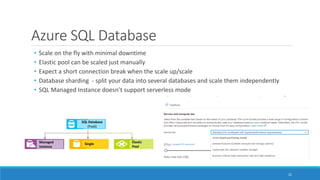 Building Scalable Applications with Microsoft Azure | PPTX