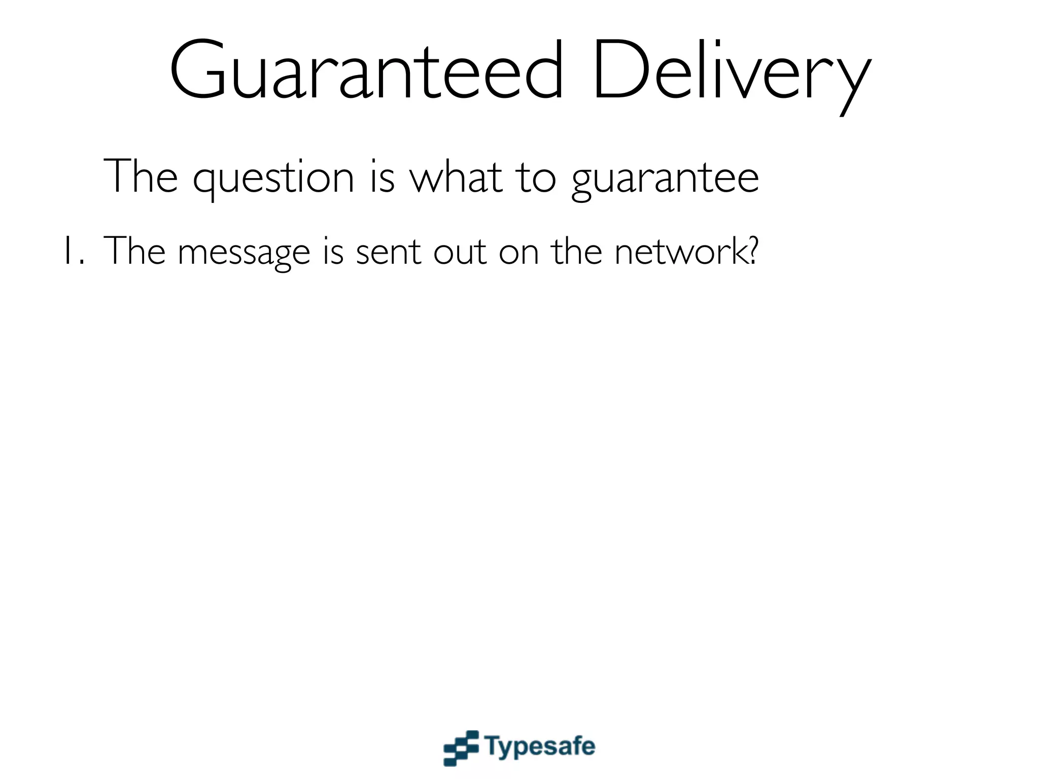 Fallacy 1
Transparent Distributed Computing
• Emulating Consistency and Shared
  Memory in a distributed environment
• Distributed Objects
 • “Sucks like an inverted hurricane” - Martin Fowler
• Distributed Transactions
 • ...don’t get me started...
 
