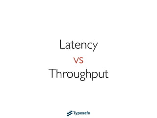 The right way
1. Isolated lightweight processes
2. Supervised processes
 • Each running process has a supervising process
 • Errors are sent to the supervisor (asynchronously)
 • Supervisor manages the failure
• Same semantics local as remote
• For example the Actor Model solves it nicely
 