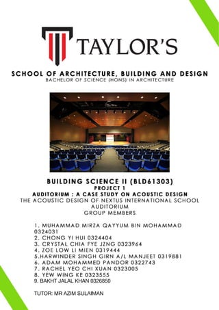 Building science 2 report | PDF