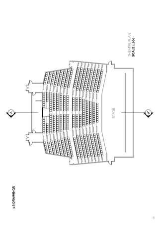  
1.6DRAWINGS
A
A
A'
THEATREPLAN
SCALE1:200
6
STAGE
 