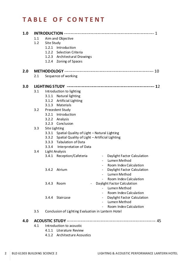 building science report