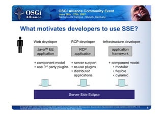 Building Server-Side Eclipse based Web applications - Jochen Hiller ...