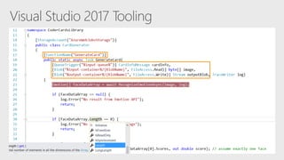 Building serverless applications on azure