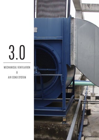 MECHANICAL VENTILATION
&
AIR COND SYSTEM
3.0
 