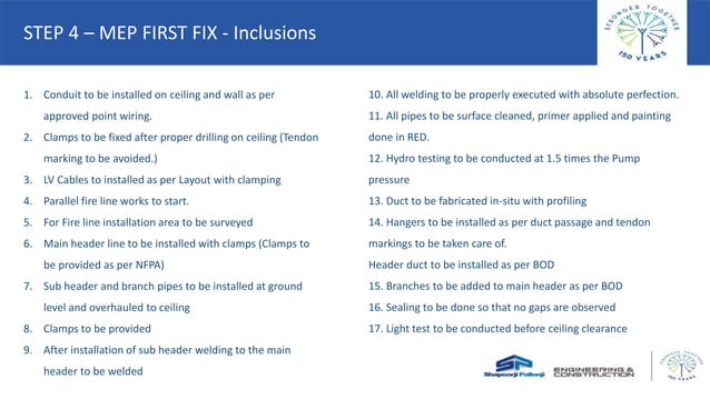 MEP Building Services PPT