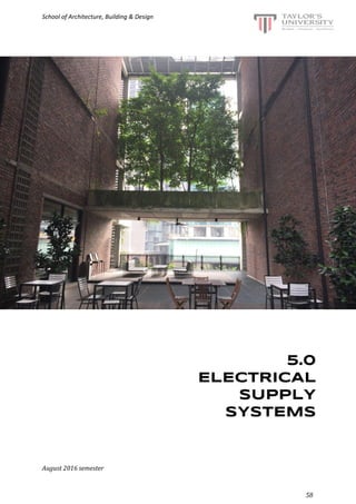 School of Architecture, Building & Design
August 2016 semester
58
 