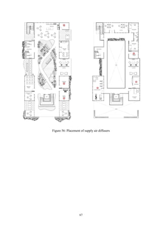 67
Figure 56: Placement of supply air diffusers
 