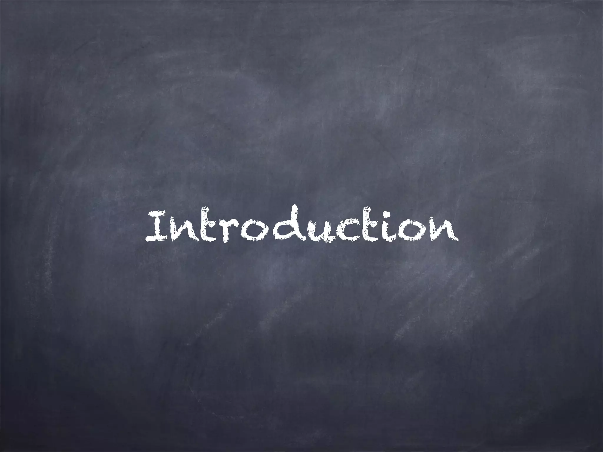 Introduction

 