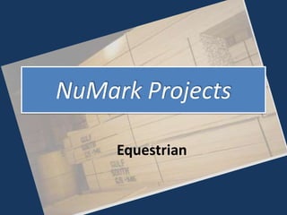 NuMark Projects

     Equestrian
 