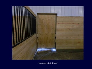 Insulated 4x8 Slider
 