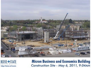 Micron Business and Economics Building Renderings