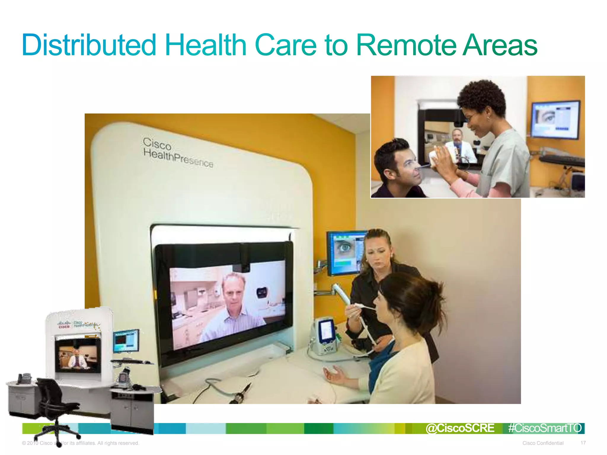 © 2010 Cisco and/or its affiliates. All rights reserved. Cisco Confidential 17
@CiscoSCRE #CiscoSmartTO
 