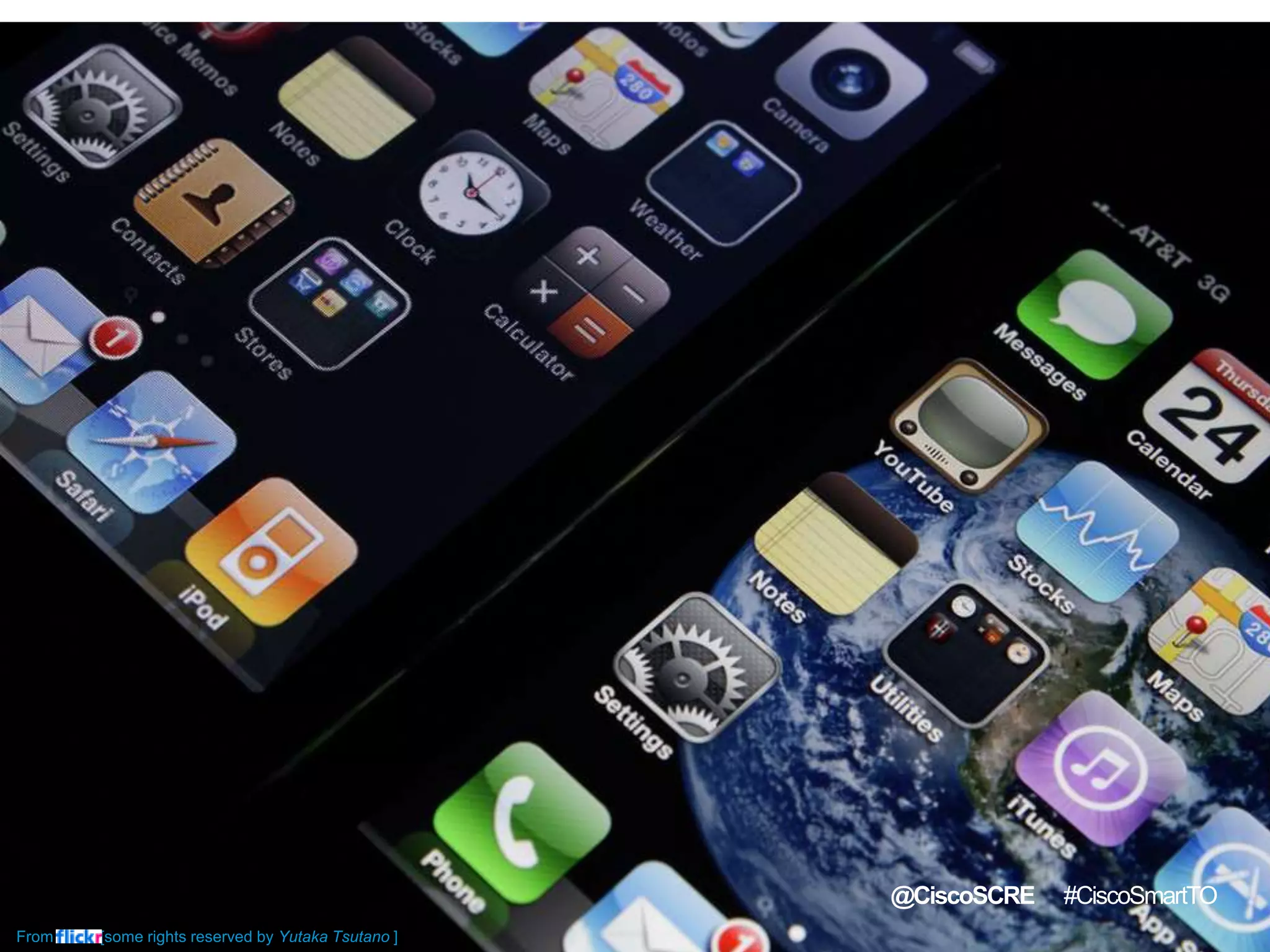 Cisco Confidential 7© 2010 Cisco and/or its affiliates. All rights reserved.
From Flickr [some rights reserved by Yutaka Tsutano ]
@CiscoSCRE #CiscoSmartTO
 