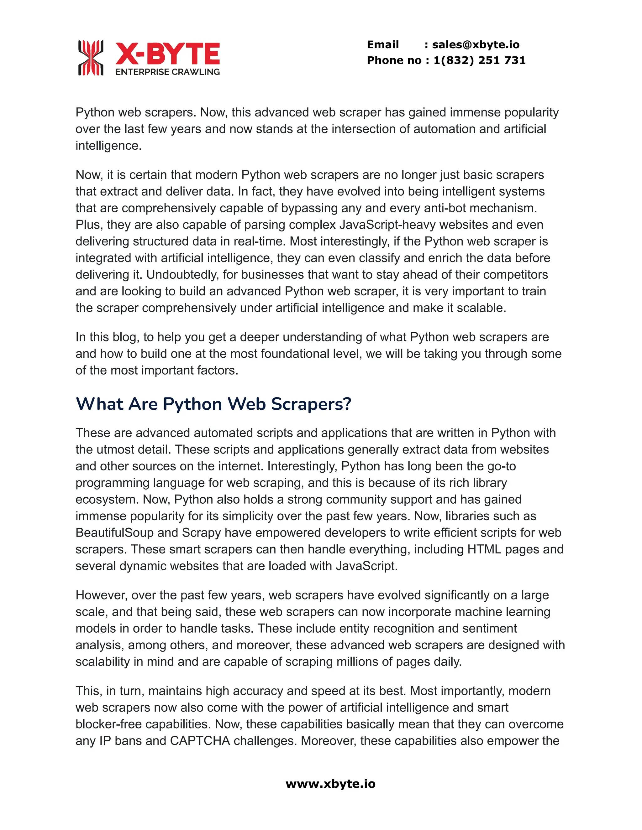 Building Smarter Python Web Scrapers in 2025_ AI-Powered, Scalable ...