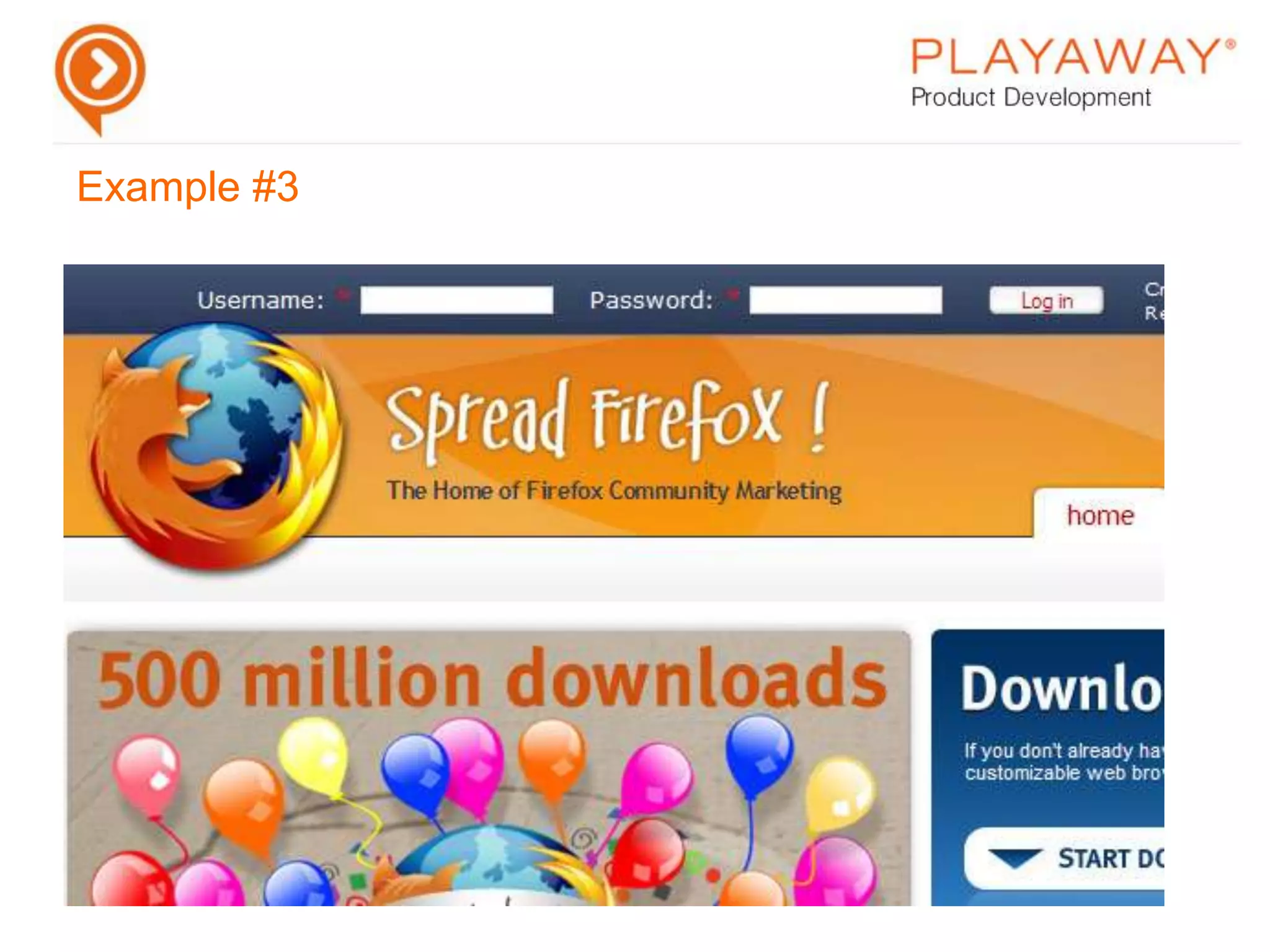 Can configure the Drupal site to show latest idea submissions/request for help on FacebookExample #1