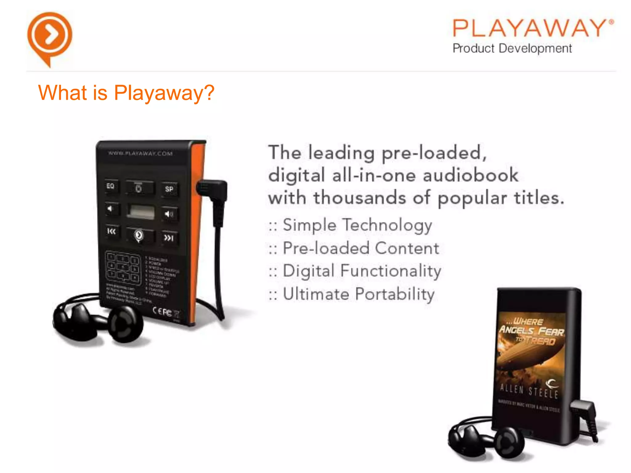 What is Playaway?