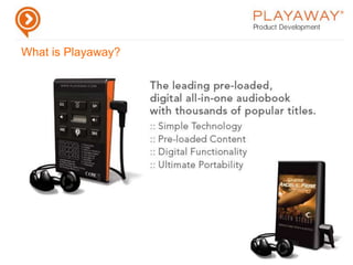 What is Playaway?