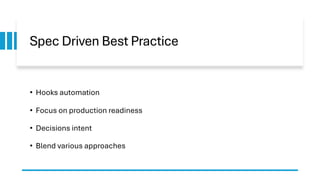 Spec Approach Building Software in the AI Era: Spec-Driven Development with Kiro IDE ...