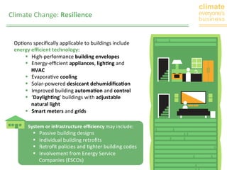 Climate Change: Implications for Buildings | PDF