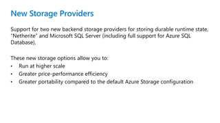 Building stateful serverless orchestrations with Azure Durable Azure ...