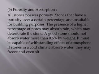 Building stone
