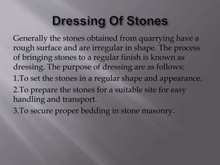 Building stone