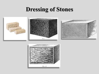 Dressing of Stones
 