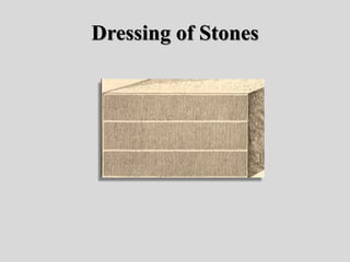 Dressing of Stones
 