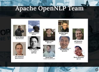 Apache OpenNLP TeamApache OpenNLP Team
59
 