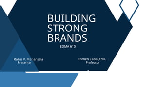Edma Building Building Strong Bands_Manansala Rolyn.pptx